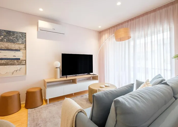 Modern Camoes Flat, In The Heart Of Apartment